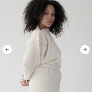 Baserange Way Boat Sweater in Undyed Grey